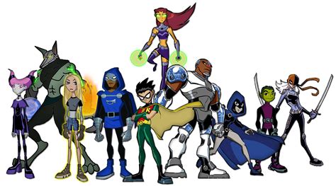 teen titans characters|teen titans characters age.